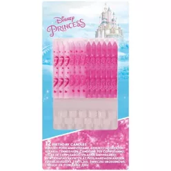 12 pcs birthday candle and 12 holder DISNEY PRINCESSES