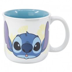 CERAMIC BREAKFAST MUG 415 ML STITCH