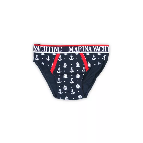 Boy underwear - Cotton jersey - printed - dark blue - 116