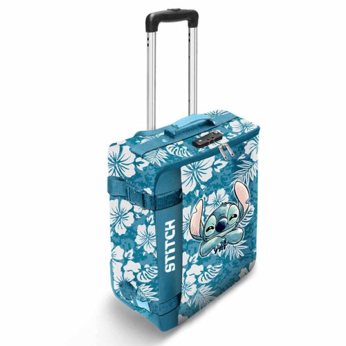 STITCH foldable cabin luggage BLUE - 36cm X 52cm X 20cm