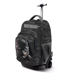   BATMAN GTS ROLLING School Bag/Mini Suitcase - BLUE - 32cm X 47cm X 25cm