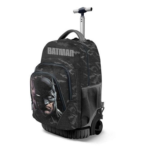 BATMAN GTS ROLLING School Bag/Mini Suitcase - BLUE - 32cm X 47cm X 25cm