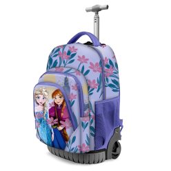   FROZEN GTS ROLLING School Bag/Mini Suitcase - BLUE - 32cm X 47cm X 25cm