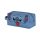STITCH FAUX LEATHER TOILETRY BAG - 27cm X 13cm X 13cm