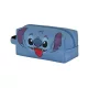 STITCH FAUX LEATHER TOILETRY BAG - 27cm X 13cm X 13cm