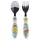 2 PC ELLIPTICAL METAL CUTLERY SET POKEMON