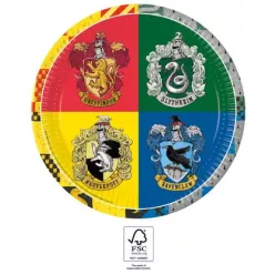 8pcs paper plate 23cm HARRY POTTER