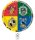 8pcs paper plate 23cm HARRY POTTER