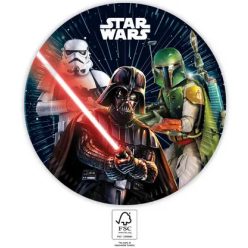 8pcs paper plate 23cm STAR WARS GALAXY