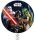 8pcs paper plate 23cm STAR WARS GALAXY