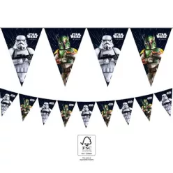 1pc paper triangle flag STAR WARS GALAXY