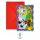 6 Birthday invitation and envelope MICKEY ROCK THE HOUSE