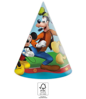 6 hat MICKEY ROCK THE HOUSE