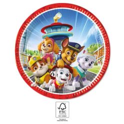 8pcs paper plate 23cm Paw Patrol