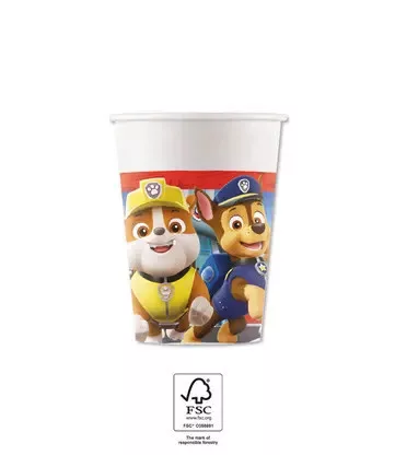 8pcs paper cup 200 ml Paw Patrol