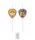 4pcs Paw Patrol Paper Straw