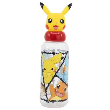 3D PLASTIC BOTTLE 560 ML Pokémon Pikachu