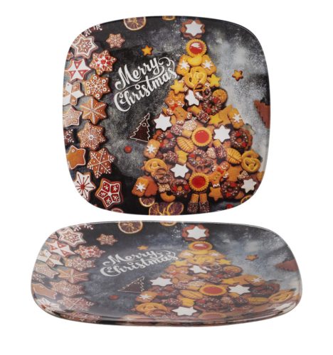 Ü.BOWL SQUARE GINGERBREAD  20