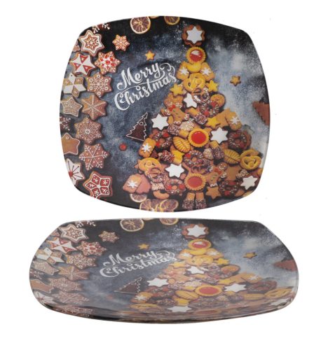 Gingerbread plate 25*25