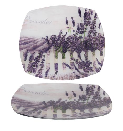 Lavender plate 25*25