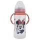 BABY BOTTLE 350 ML - SILICONE TEAT MINNIE MOUSE