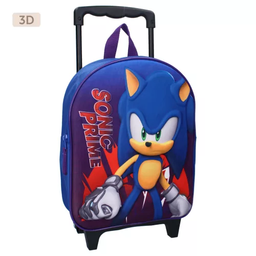 3D Sonic Prime Great Escapes gurulós hátizsák