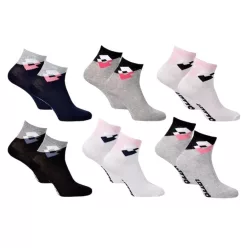 Lotto cotton women's short socks - 3 pairs/pack - 36-41