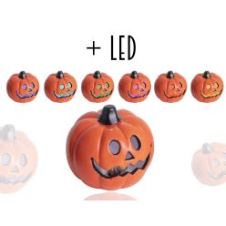 K.HALLOWEEN PUMPKIN+LED SMILEY 7.4