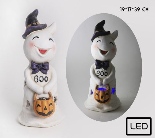 OUTDOOR GHOST+LED BOTTLE 19*17*39