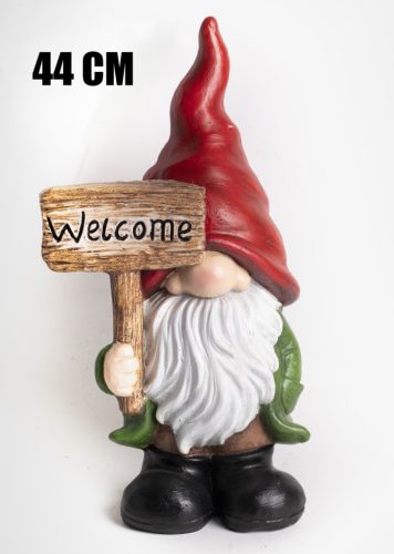 OUTDOOR NOSE GNOME+RED SIGN 44