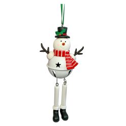 CLAY LD.SNOWMAN+BELL LL5*17