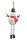 CLAY LD.SNOWMAN+BELL LL5*17