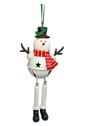 CLAY LD.SNOWMAN+BELL LL5*17