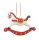 CLAY LD.ROCKING HORSE P/W12*8