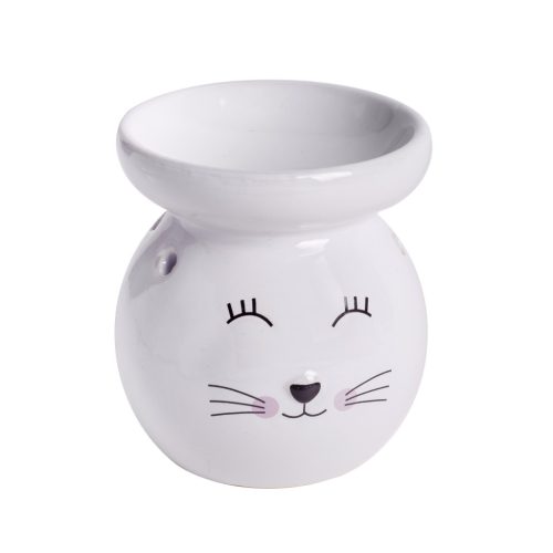 K.OLAJM.PAINTED CAT WHITE 9*10