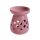 K.OLAJM.CANDLE TRANSPARENT MAUVE 11.5