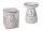 K.OLAJM.CANDLE DECOR WHITE 12