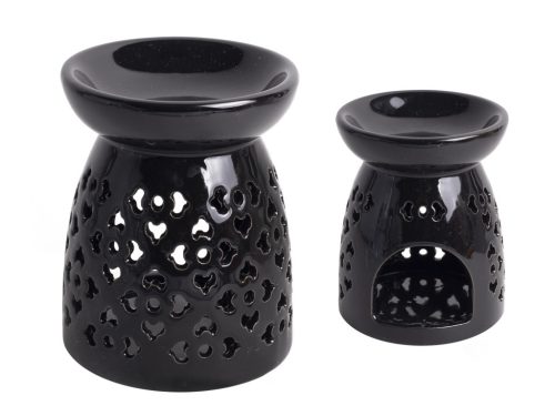 K.OLAJM.CURVED FLOWER BLACK 11.8