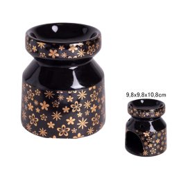 K.OLAJM.BRONZE FLOWER BLACK 10.8