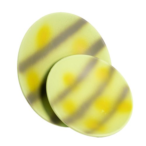 K.BOWL*2 YELLOW DOT SET
