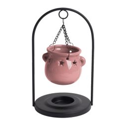 K.OLAJM.+METAL STAND MAUVE 18