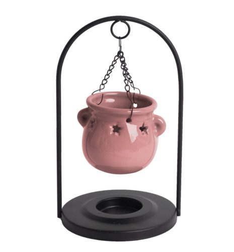 K.OLAJM.+METAL STAND MAUVE 18