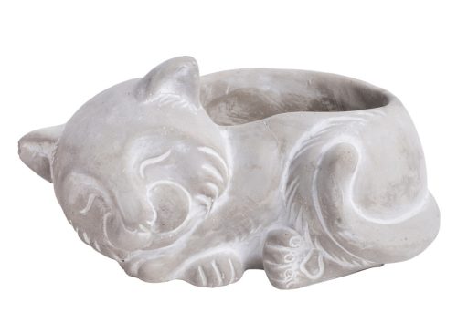 BED.CASLEEPING CAT GREY20*14