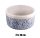 WET.BASKET.PLATE BLUE FLOWER 21*10