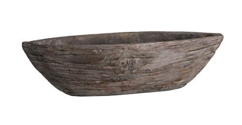 B.POT BOAT BROWN/BEIGE 57*13