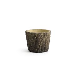 B.CAS.OVAL TREE TRUNK B/RED 21*14