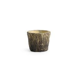 B.CAS.CIRCLE TREE TRUNK BURGUNDY 15.5