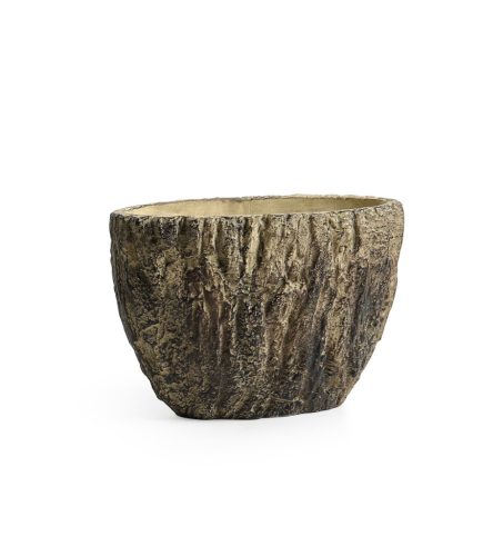 B.CAS.SQUARE TREE TRUNK B/RED 21*12