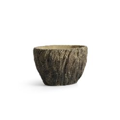 B.CAS.OVAL TREE TRUNK B/RED 25*17