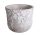 WET.BASKET.POT INDENTED GRAY 18*15